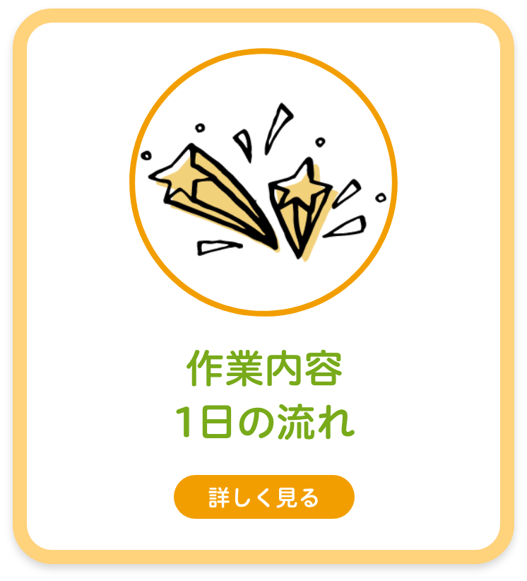 作業内容 1日の流れ